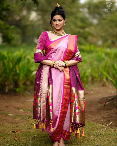 Paithani Sarees for Brides: A Guide to Bridal Looks