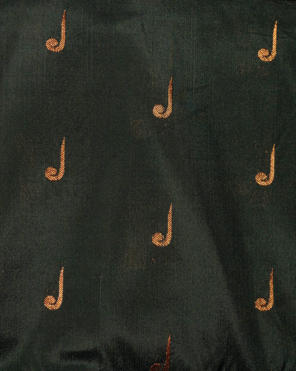 Black Muslin Rainbow Border Saree
