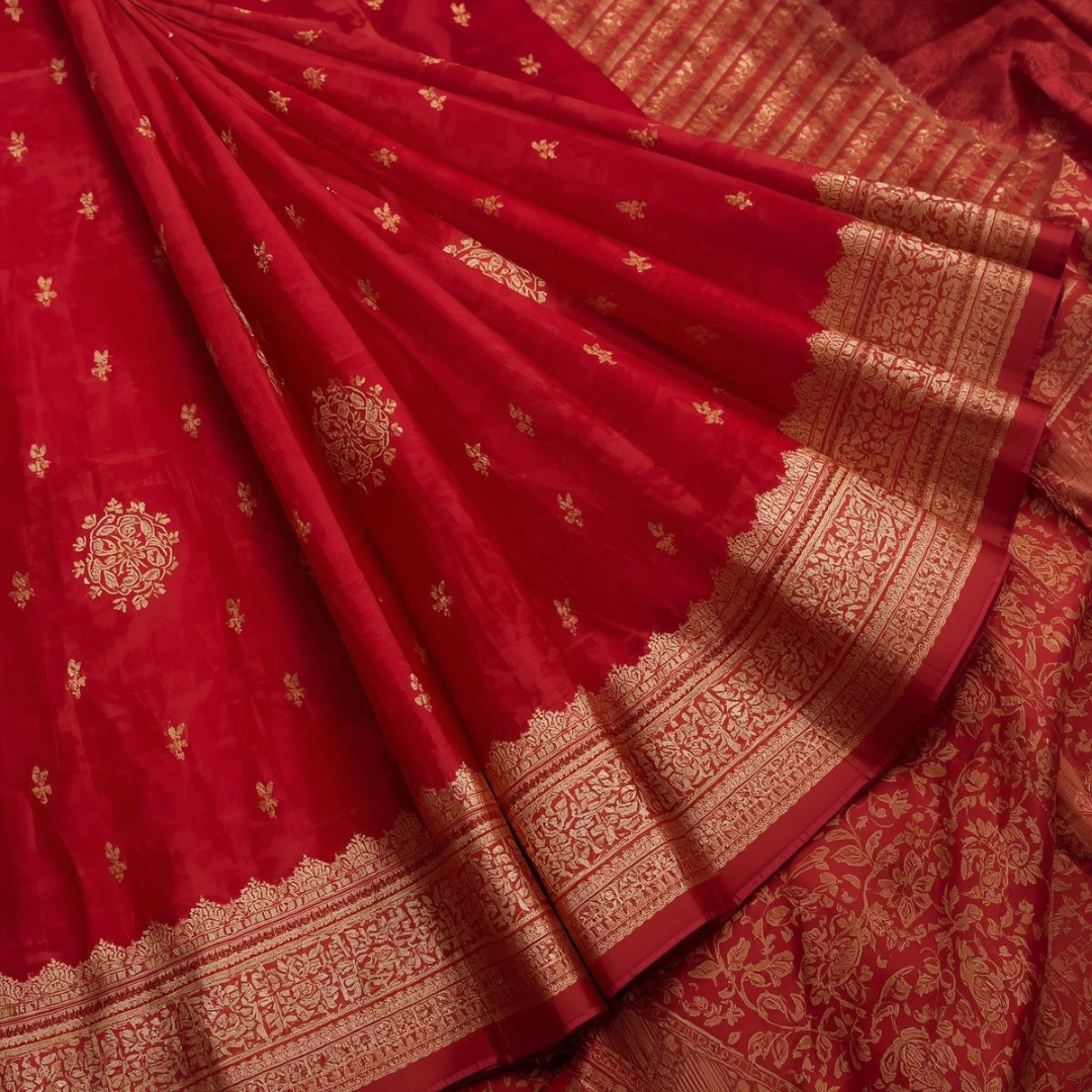 Red Kanjivaram Saree Price Guide by House of Hind Store