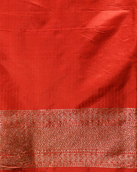 Maroon Upada Pure  Silk Saree