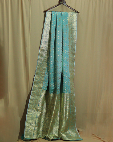 Banarasi Silk Green Saree