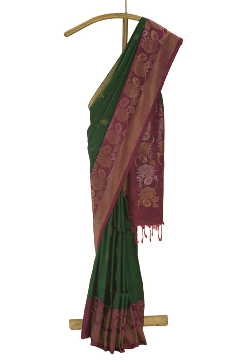 Green Soft Silk Saree