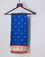 Royal Blue Semi-Silk Paithani Silk Saree with  Border