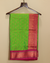 Traditional 9-Yard Green Paithani Saree with Rich Pink Borders