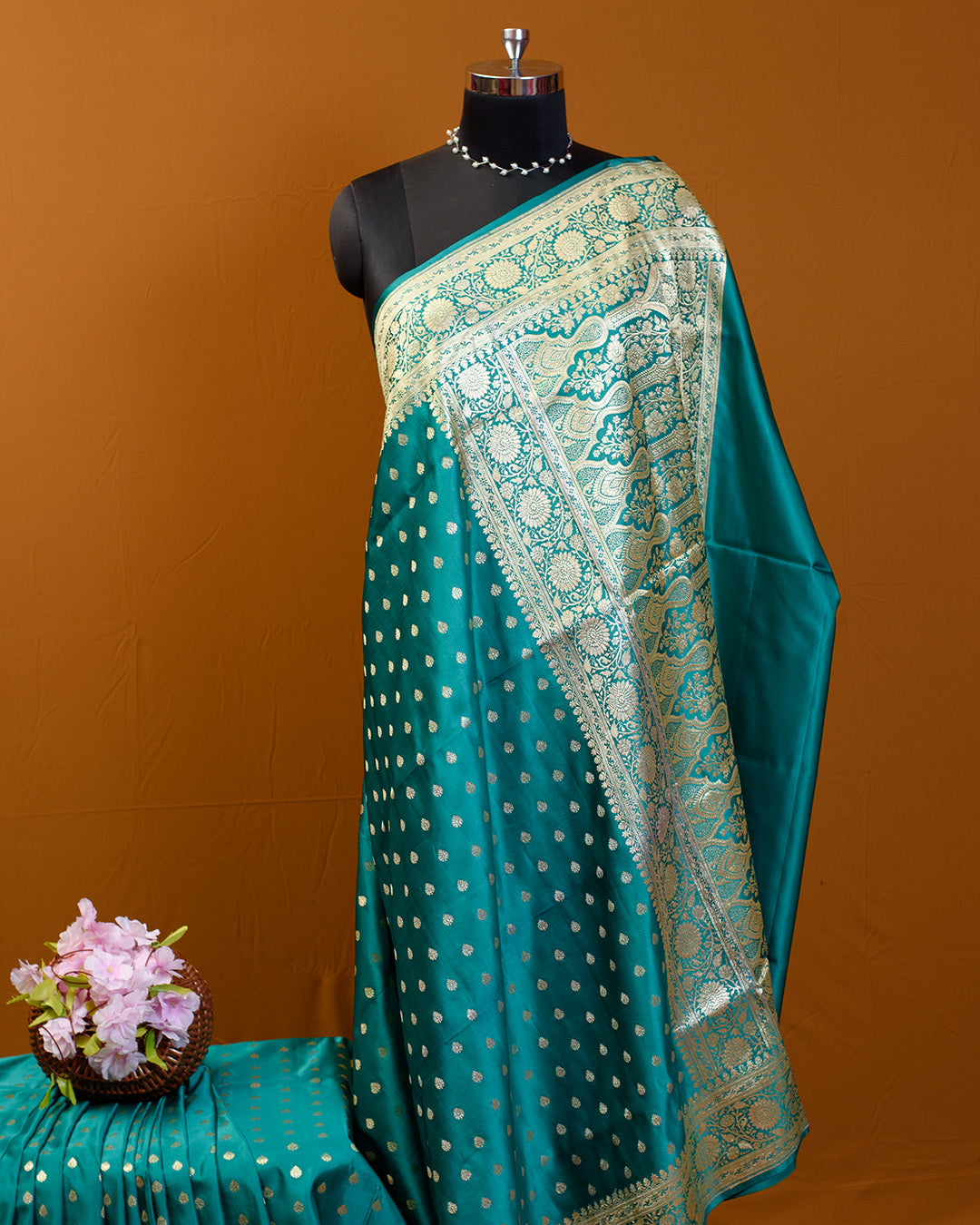 Morpankhi Colour Saree – House of Hind